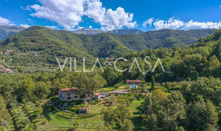 Villa de luxe à Bagnone, Toscane, à vendre.