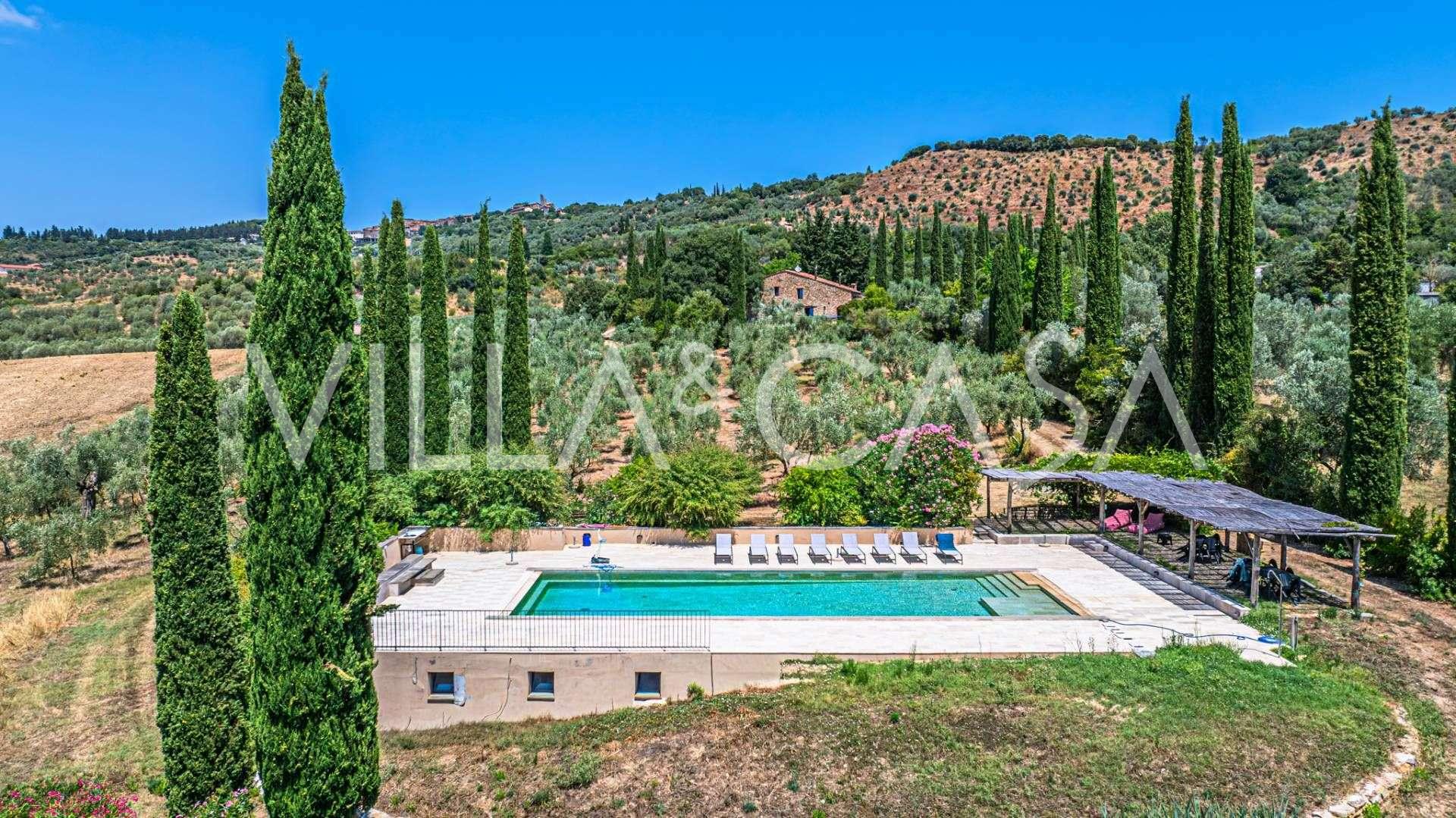 Villa avec héritage romain en Toscane à vendre