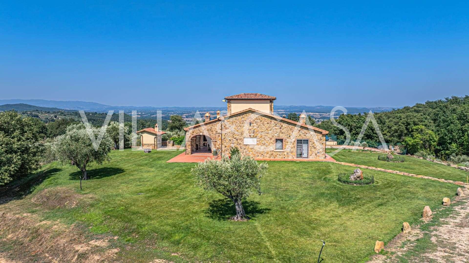 Vente résidence privée avec vues magnifiques sur la Toscane