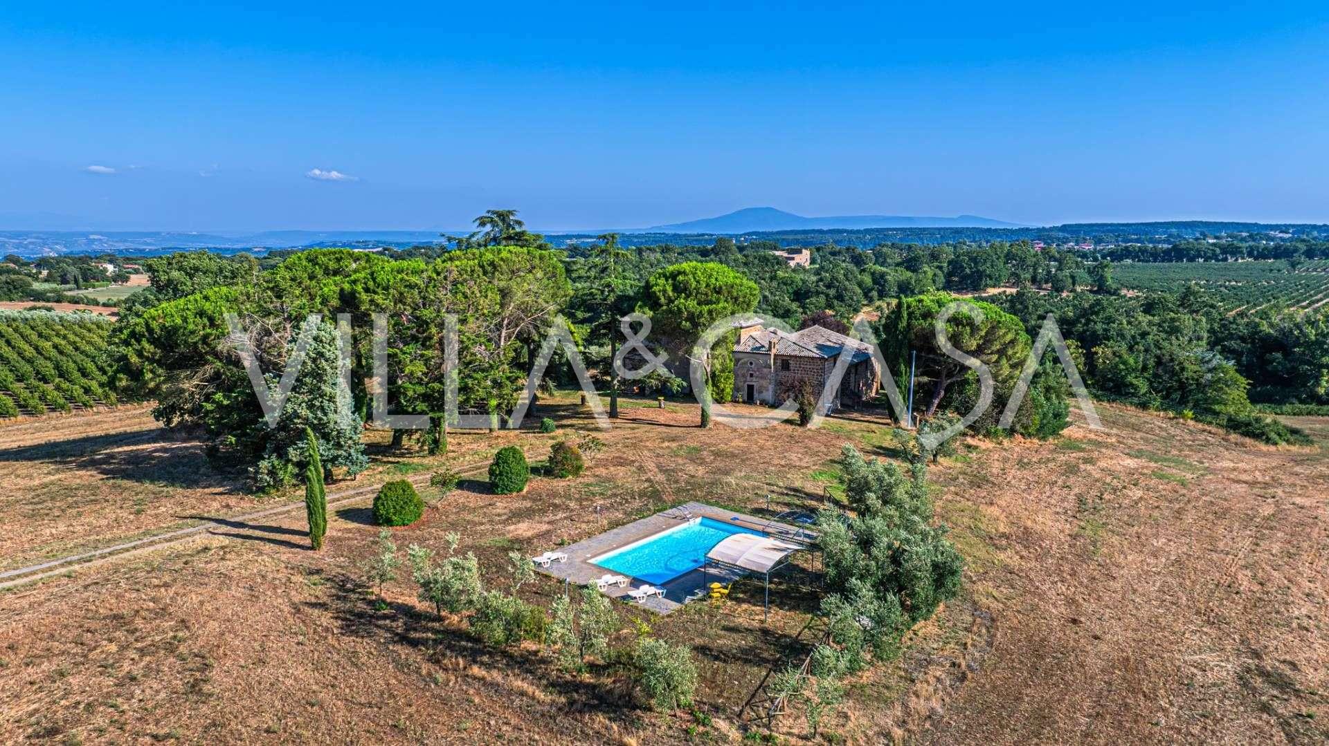 Propriété unique à vendre entre Bolsena et Orvieto
