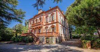 La villa Rossat avec son style élégant.