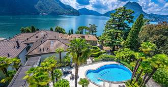 Un appartement moderne près du lac à Lugano.