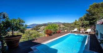 Villa avec vue panoramique sur Monaco à Bordighera