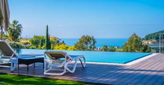 Villa moderne avec vue sur la mer à Bordighera