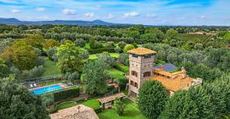 Résidence de luxe au bord du lac de Bracciano