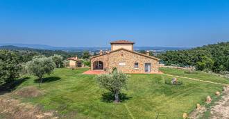 Vente résidence privée avec vues magnifiques sur la Toscane