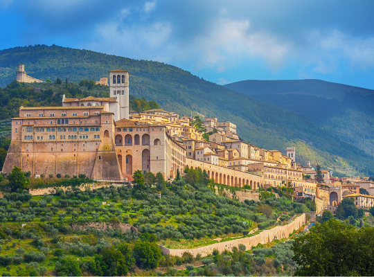 Visite à pied de Ombrie italienne avec la capitale Pérouse 2021