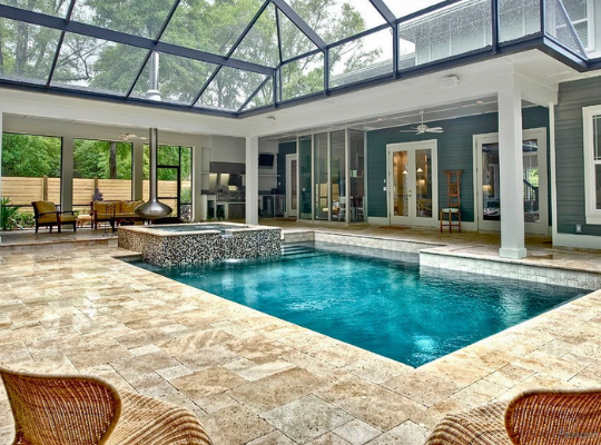 Maison avec piscine chauffée et spa - un plaisir de vivre pour les italiens